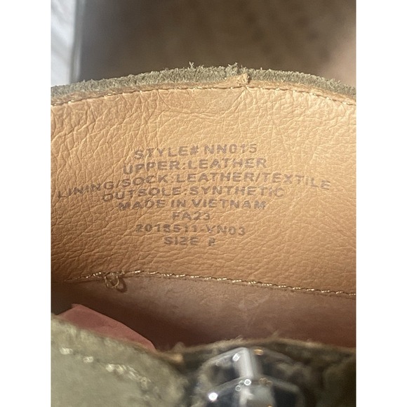 Madewell The Darcy‎ Ankle Boot in Burnt Olive Suede Upper Women's Size 8 - Picture 7 of 9